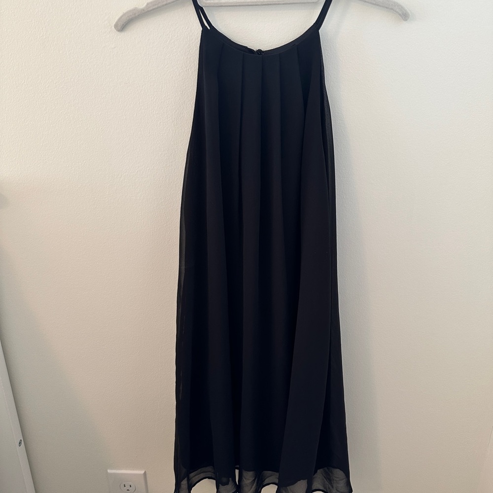 Lush Navy Flowy Dress Size Small